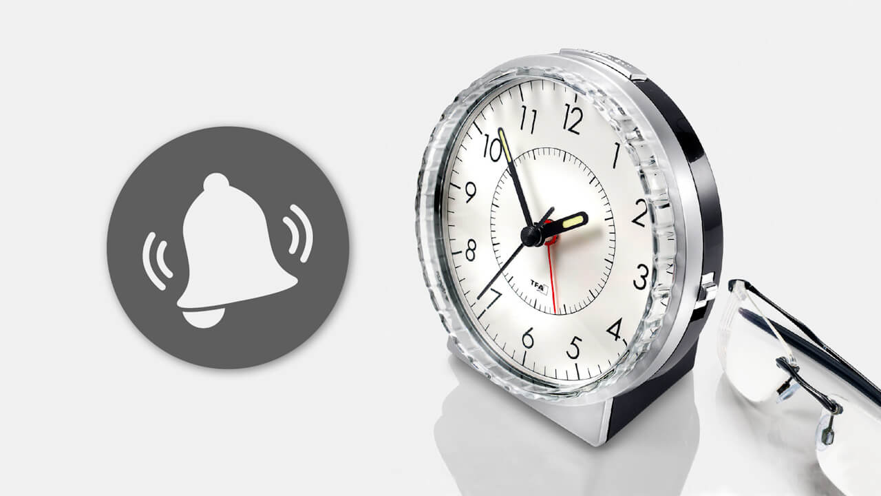AUNMAS Mini-wekker, retro, mechanische handopwinding, metalen klok, stille zachte wake-up digitale klok voor slaapkamer, tijdmanagement, zware sleepers